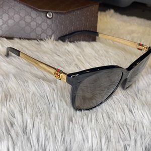Gucci GG3784 Blk/Gold Sunglasses